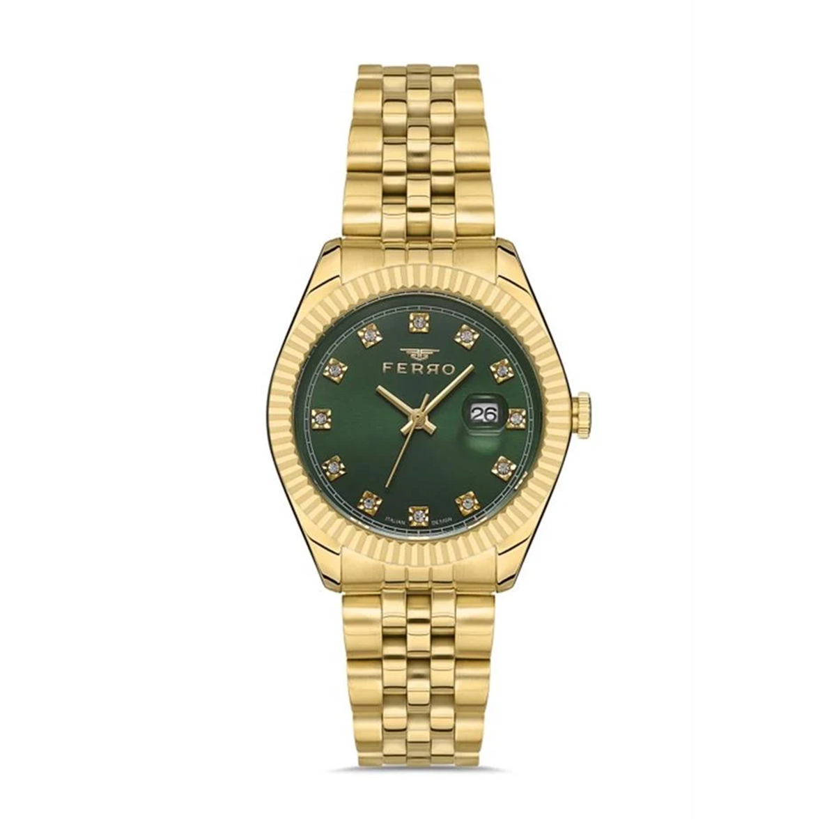 MONTRE FERRO FEMME ACIER